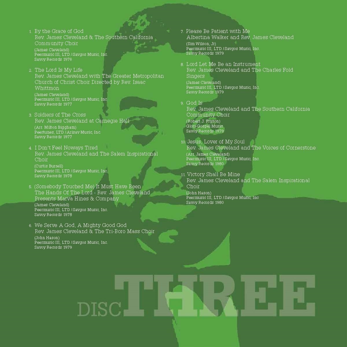 (image for) The King Of Gospel Music-The Life And Music Of Reverend James Cleveland (Book + 4 CD)